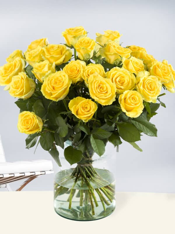 30 gele rozen - Good Times bezorgen