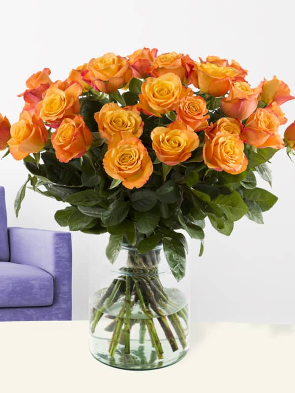 30 oranje rozen - Confidential bezorgen