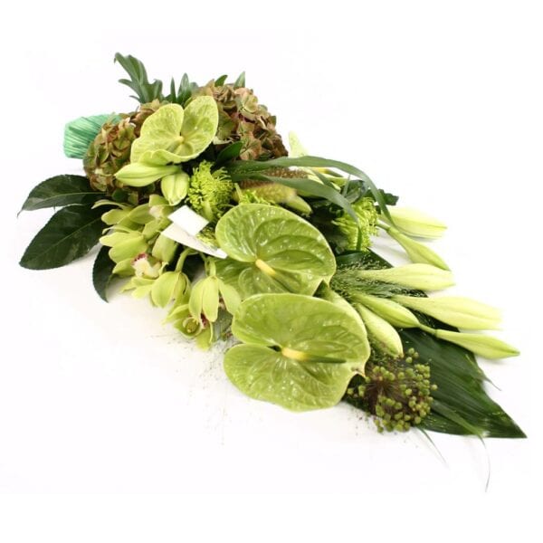 Rouwboeket Anthurium exclusief bezorgen via Rouwboeket
