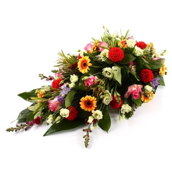 Rouwdruppel Zomerbloemen bezorgen via Rouwboeket