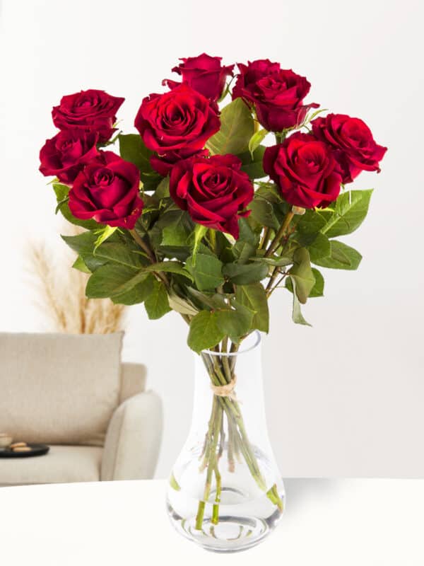 10 rode rozen - EverRed bezorgen