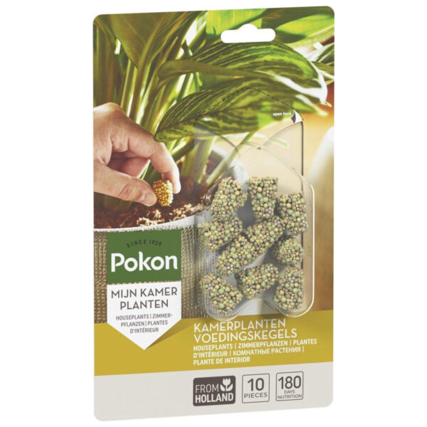 Pokon voedingskegels kamerplanten - 10 stuks bezorgen via Florastore
