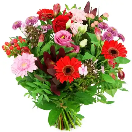 Boeket bestellen in roze - rood