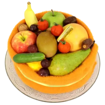 Fruittaart Ø ca. 25/30 cm