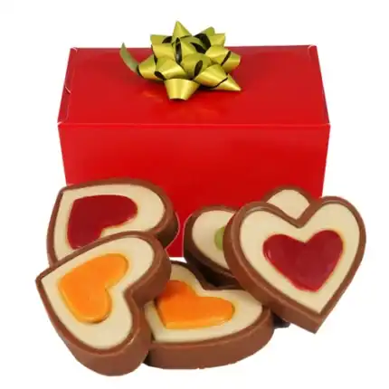 Hartjes chocolade 140 gram