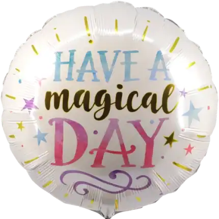 Heliumballon Have a Magical Day