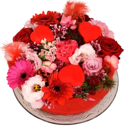 Love bloementaart