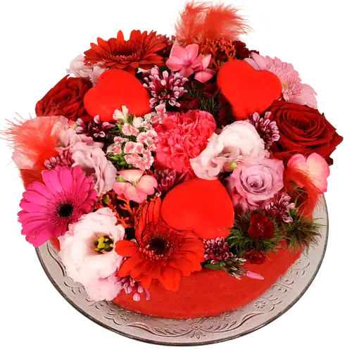 Love bloementaart Love bloementaart