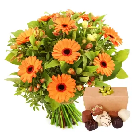 Voordeel boeket 150 gram bonbons