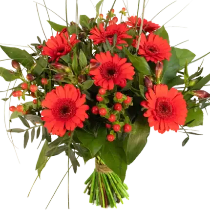Voordeel boeket rood