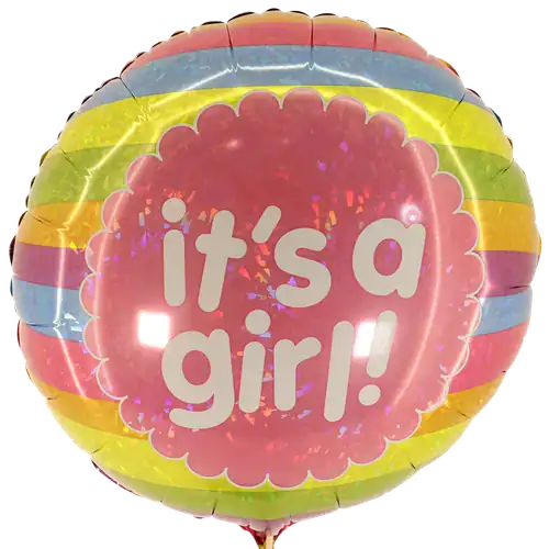 it 's a girl ballon it 's a girl ballon