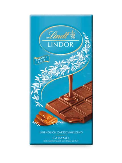 Lindt Lindor Karamel-Zeezout - 100g bezorgen
