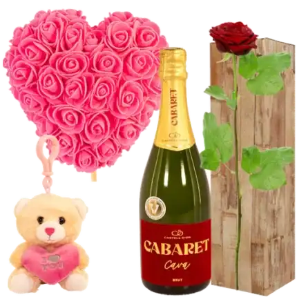 Vurige liefde pakket lekker en mooi
