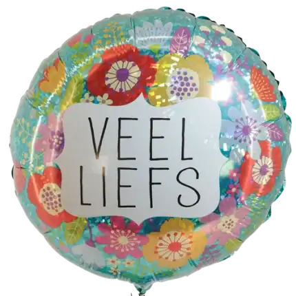 Veel liefs ballon