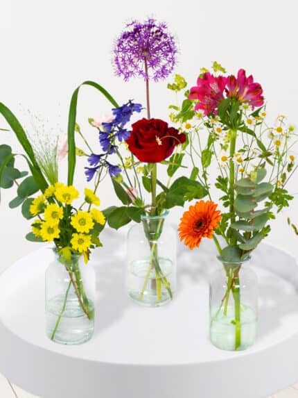 DIY set tafelstukjes kleurrijk bezorgen