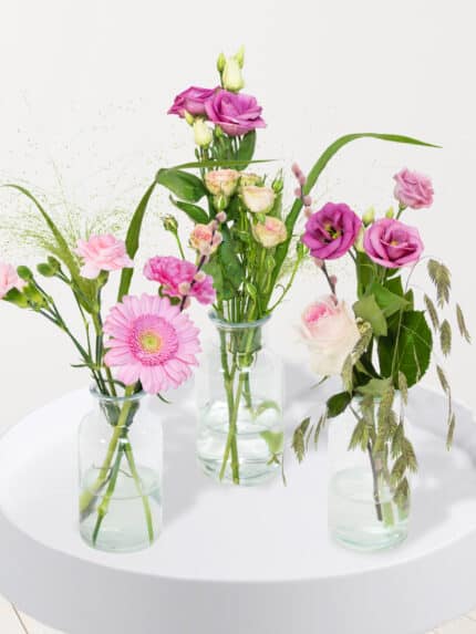 DIY set tafelstukjes roze bezorgen